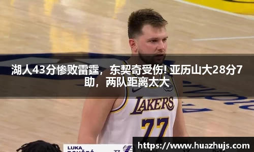 湖人43分惨败雷霆，东契奇受伤! 亚历山大28分7助，两队距离太大